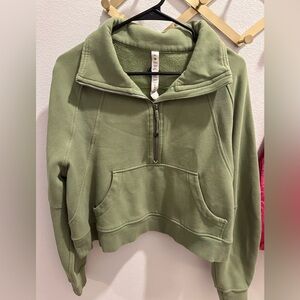 Lululemon Scuba Oversized Funnel-Neck Half Zip